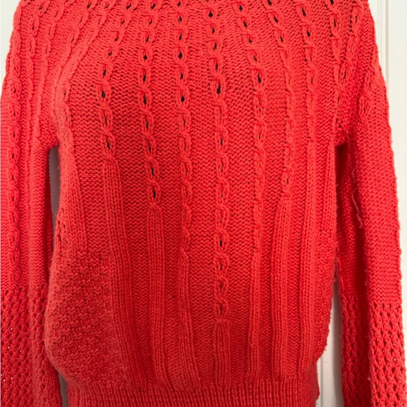 Burnt orange Guinevere sweater size small. - Picture 2 of 9